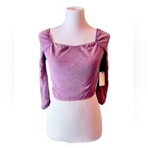 Urban Nation Crop Top NWT